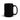 HTF Black Glossy Mug