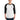 Men’s 3/4 sleeve raglan shirt - White/Black / XS